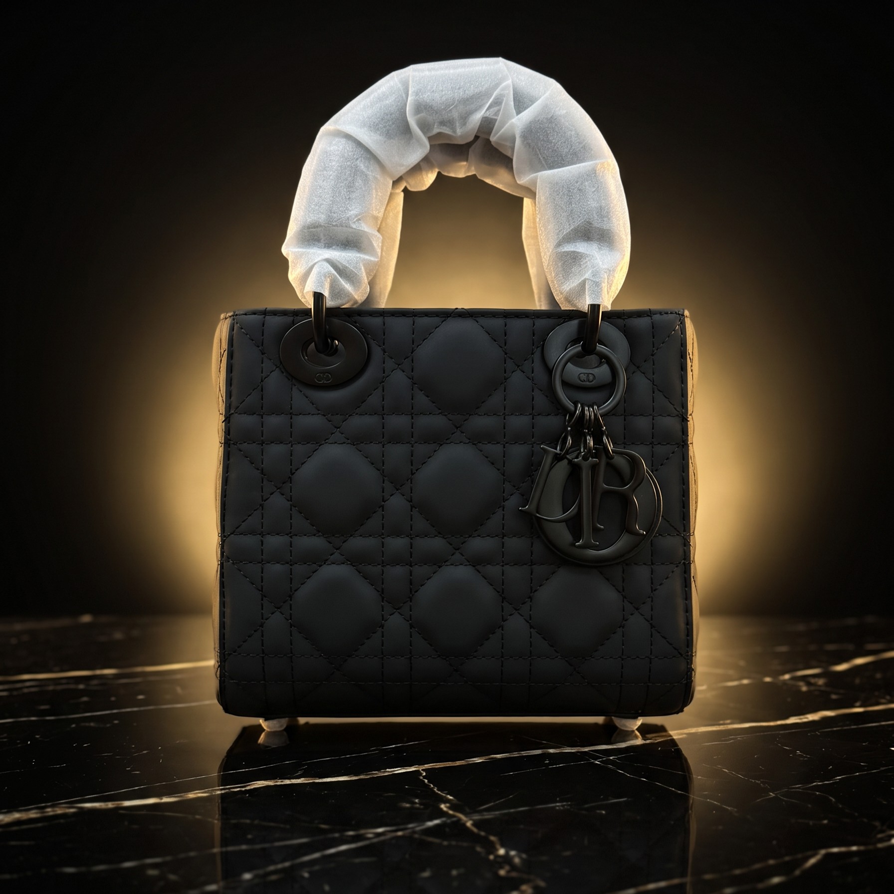 Lady Joy (Black) statement bag from The Plug's Daughter collection